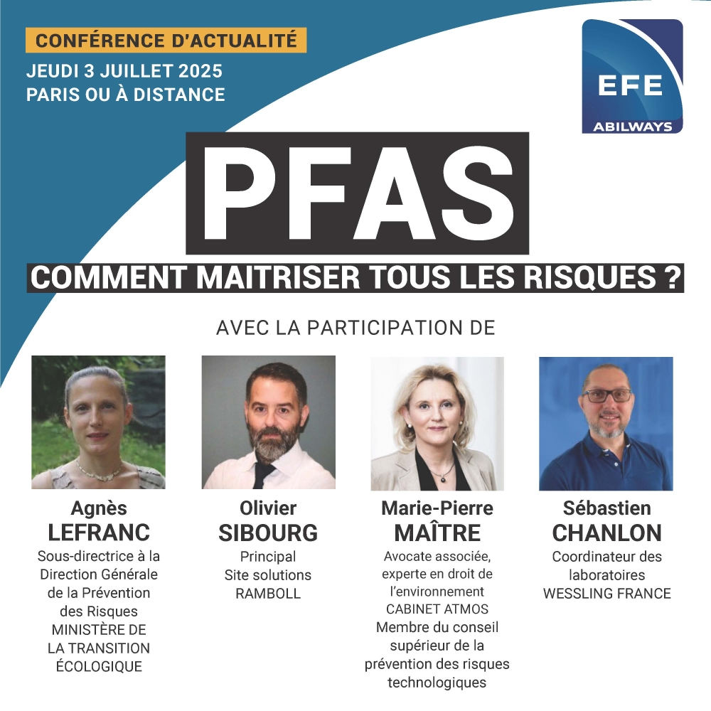 [Formation] Conférence d'actualité EFE Abilways  "Comment maîtriser tous les risques? " 3 juillet 2025 