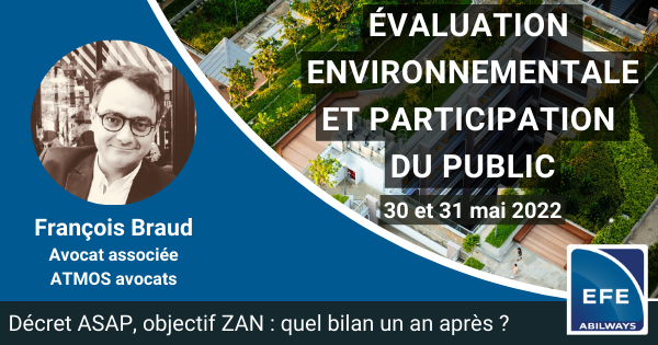 [Conférence] Evaluation environnementale et participation du public