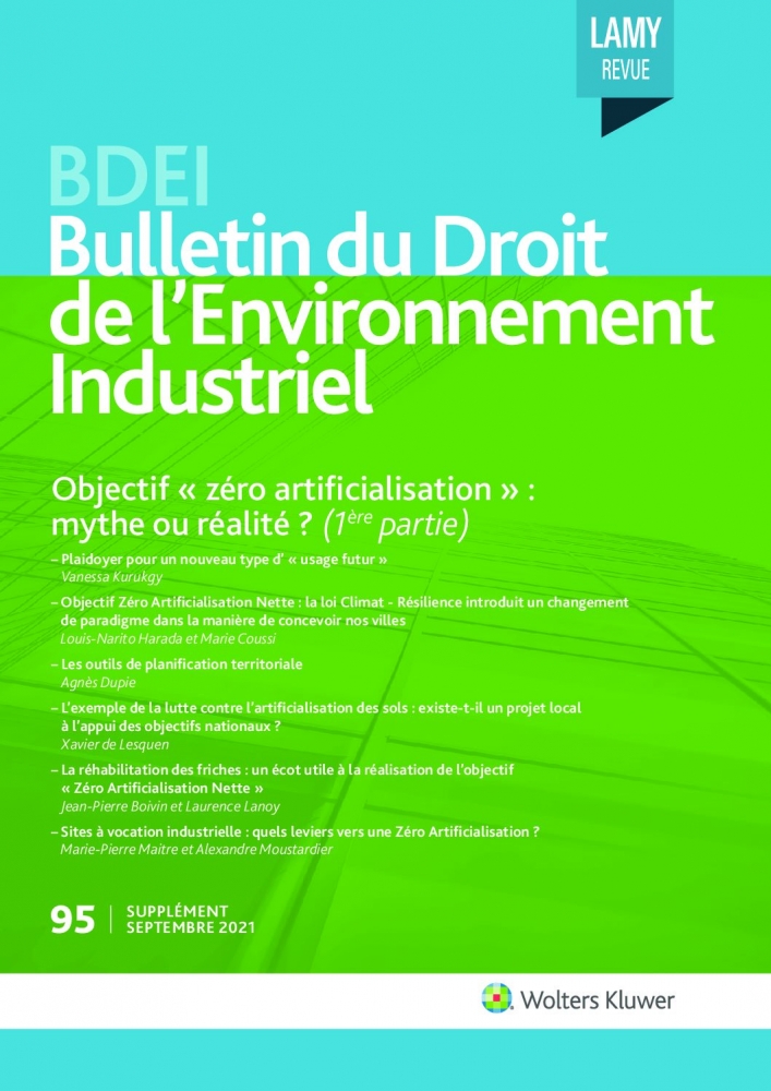 [ARTICLE] BDEI : « Sites à vocation industrielle : quels leviers vers une zéro artificialisation? »